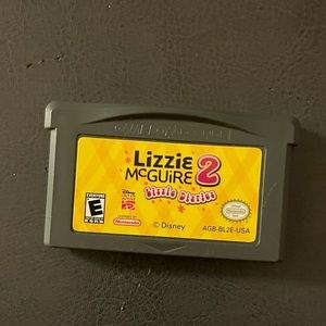 Game Boy Advance Game - Lizzie McGuire 2 Lizzie’s Diaries
